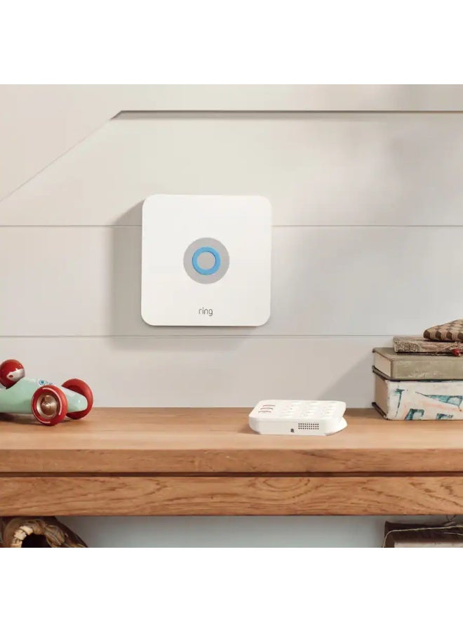 Ring Alarm Security Kit - 2nd Gen, 5‑Piece Smart Home Security System with Base Station, Keypad, Motion Detector, Contact Sensor & Range Extender – Works with Alexa – Model 4K11SZ‑0EN0 - Image 2